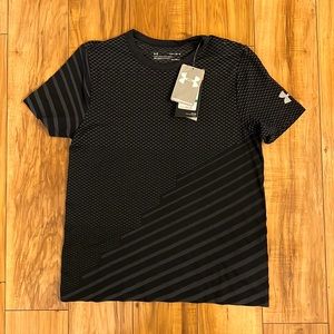 Under Armour HeatGear-fabric wicks sweat away from your skin to keep you cool.